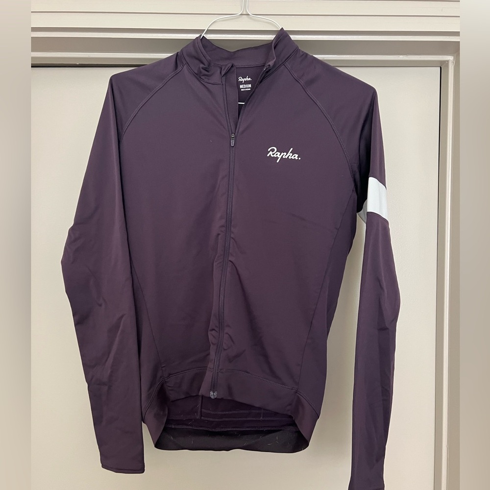 Rapha Core Long Sleeve Jersey - Purple - Men’s Medium